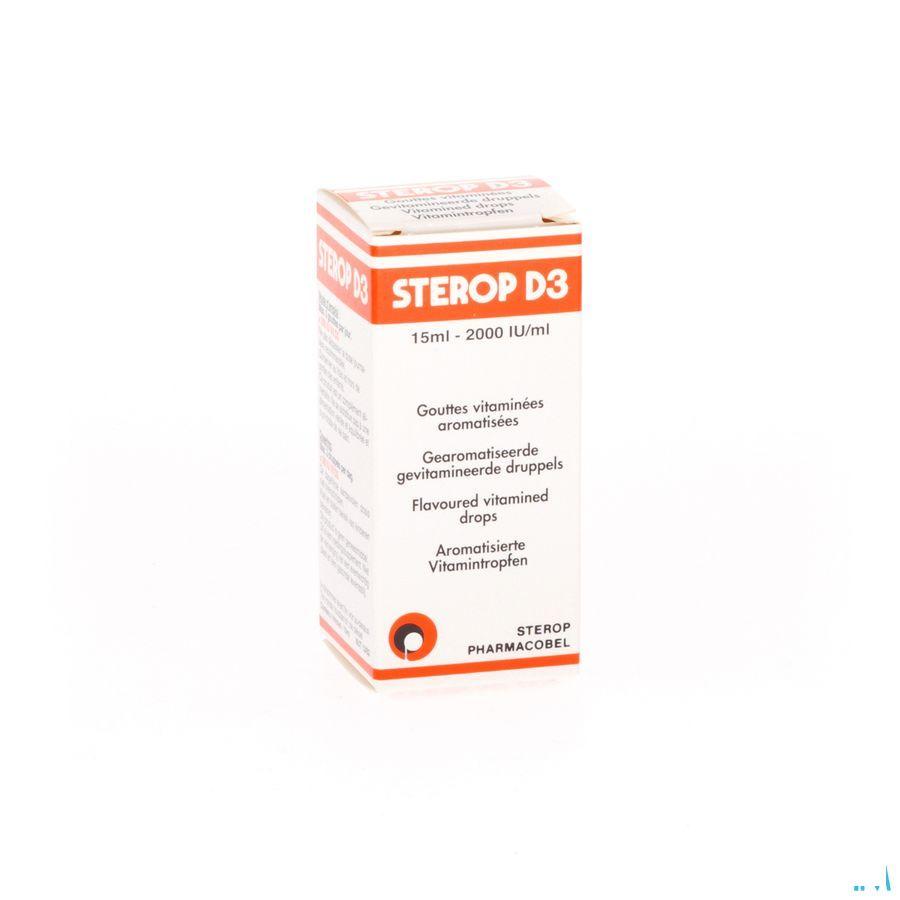 D3 Druppels 15 ml  -  Sterop