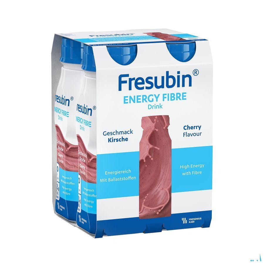 Fresubin Energy Fibre Drink Ceris 4x200 ml 7137601  -  Fresenius