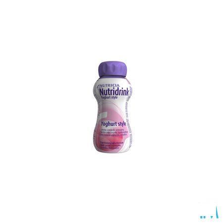 Nutridrink Yoghurtsmaak Framboos 4x200 ml  -  Nutricia
