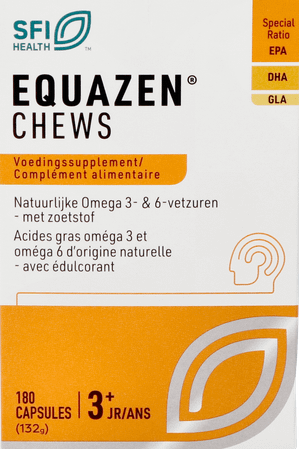 Equazen Chews Omega 3/6 Pot Caps 180  -  Springfield Nutraceuticals