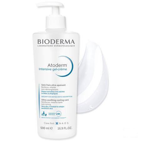 Bioderma Atoderm Intensive Gel Cr Pompfles 500 ml