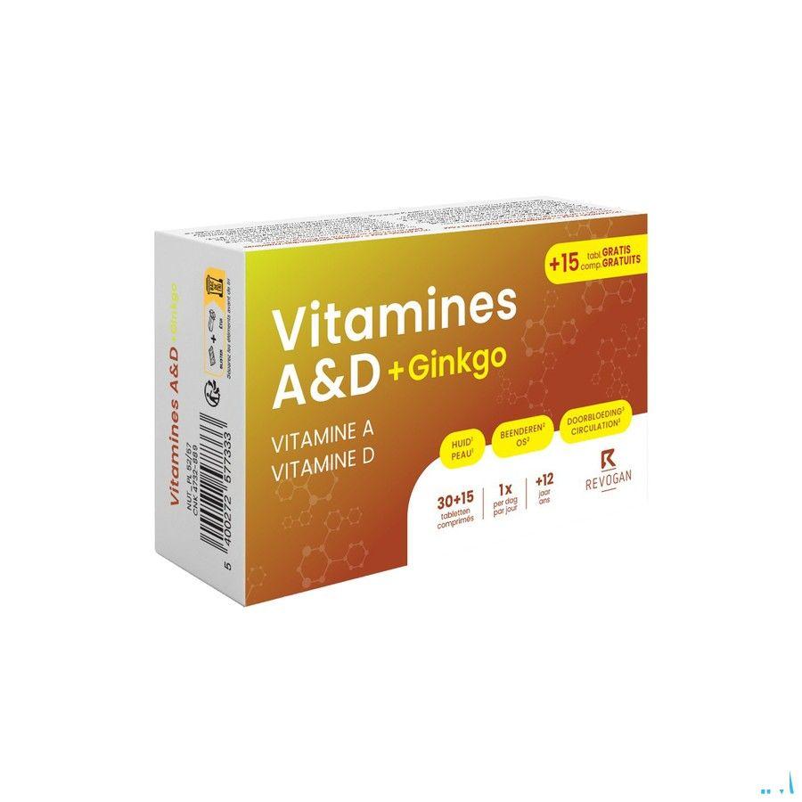Vitamines A&D+gin. Nutritic Comp 30+15 7733 Revogan