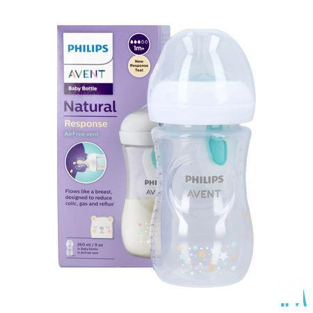 Philips Avent Natural Airfree Zuigfles Beer 260 ml