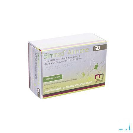 Slimmed All In One Blister V-Capsule 4x15  -  Nutrimed