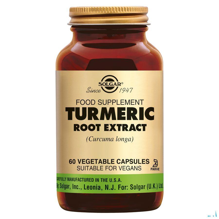 Turmeric Root Extract (curcuma) V-Capsule 60  -  Solgar Vitamins