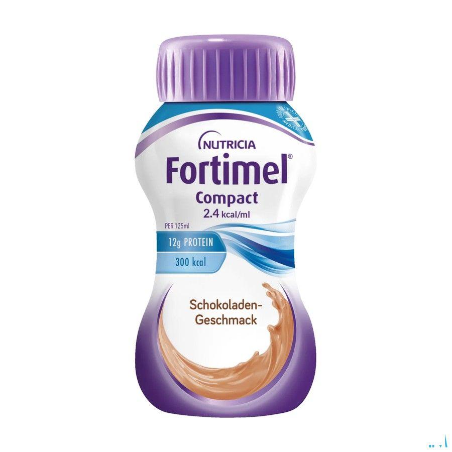 Fortimel Compact 2.4Kcal Chocolade 4 x 125 ml