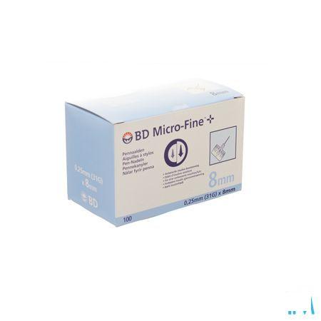 Bd Microfine+ Aig. Stylo Tw 8,0Mm 31G 100 320792