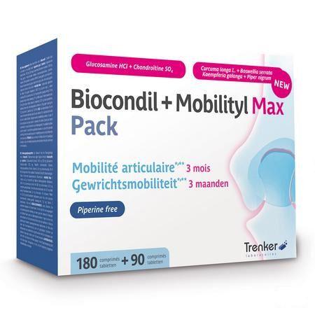 Biocondil Mobilityl Max Comp 180 + Caps 90  -  Trenker
