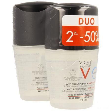Vichy Homme Deo Mineral Duo 2x50 ml  -  Vichy