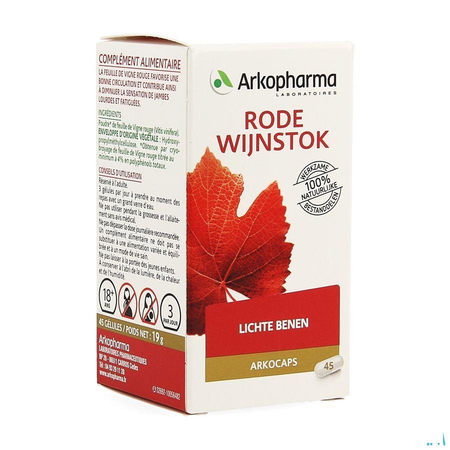 Arkocaps Vitiven Rode Wijnstok Capsule 45  -  Arkopharma