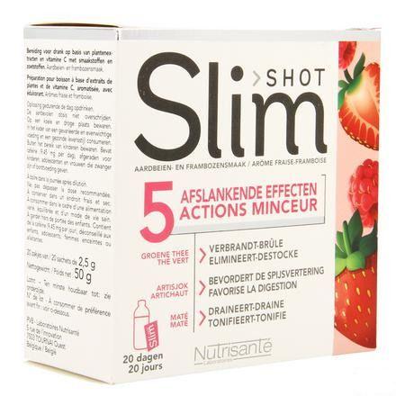 Slimshot 5 Action Minceur Sachets 20  -  Nutrisante