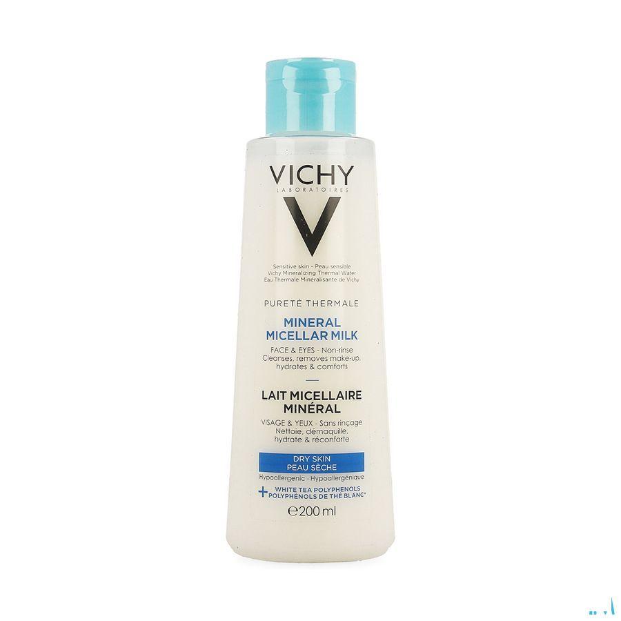 Vichy Pt Micellair Melk Droge Huid 200 ml  -  Vichy