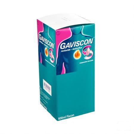 Gaviscon Antizuur-antireflux Suspensie Oraal Gebr.600 ml