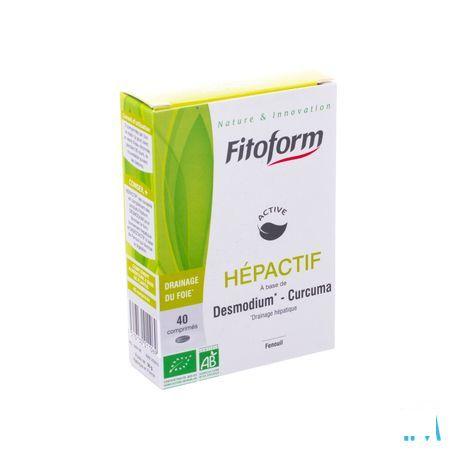 Hepactif Comprimes 40 Fitoform  -  Bioholistic Diffusion