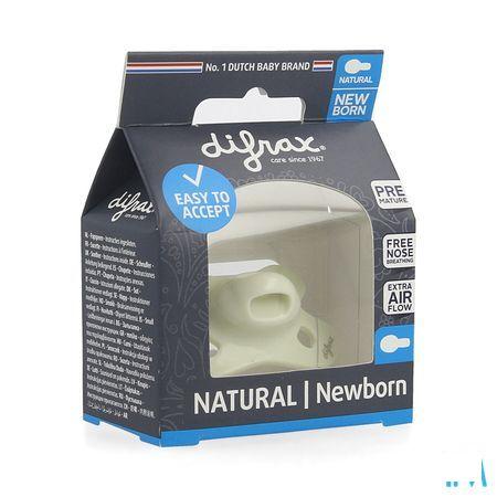 Difrax Fopspeen Natural Newborn Uni/Pure Assorti