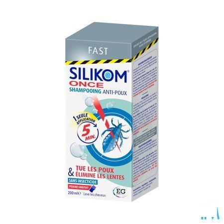 Silikom Once Shampoo Tegen Luizen & Neten 200 ml  -  EG