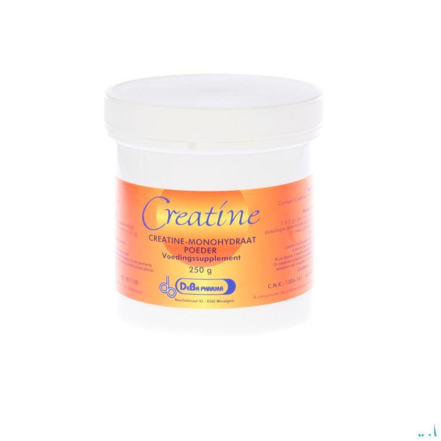 Creatine Monohydraat Poeder Oplosbaar 250 gr  -  Deba Pharma