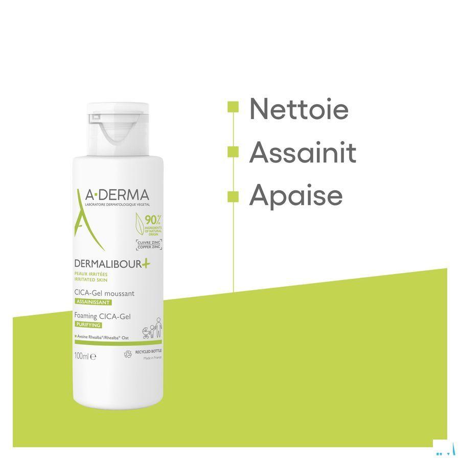 Aderma Dermalibour+ Cicagel Schuimend 100ml  -  Aderma