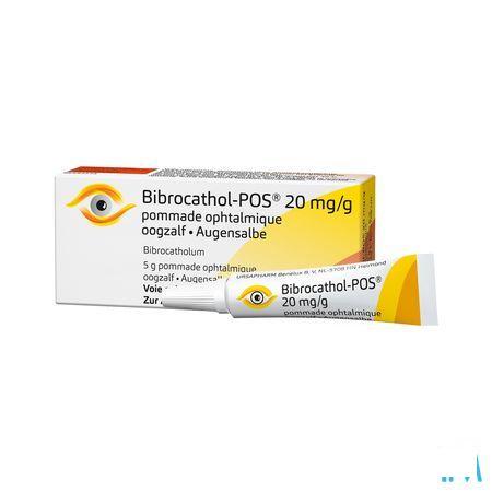 Bibrocathol-Pos 20 mg/G Pommade Ophtalmique Tube 5G