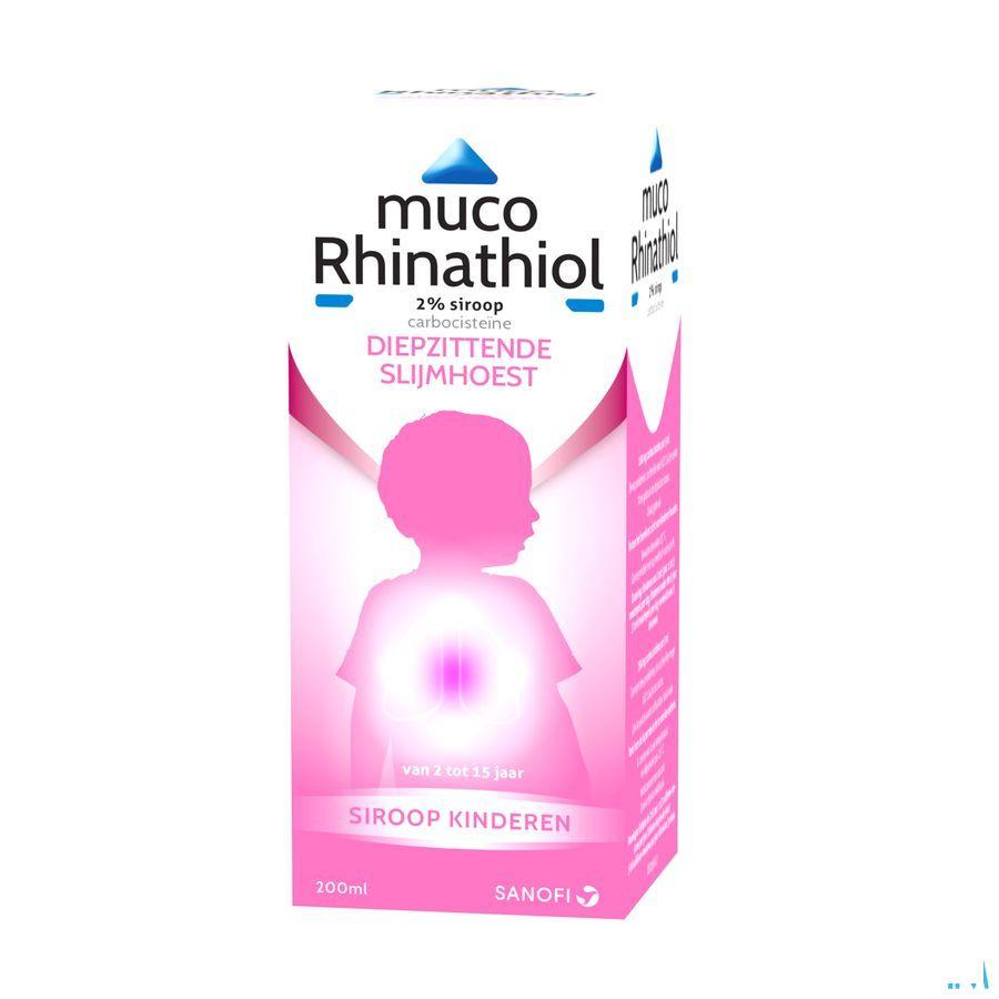 Muco Rhinathiol 2% Kind Siroop 200 ml Nf