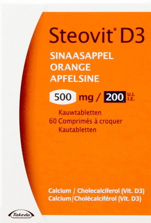 Steovit D3 500 mg/200IETabletten 60