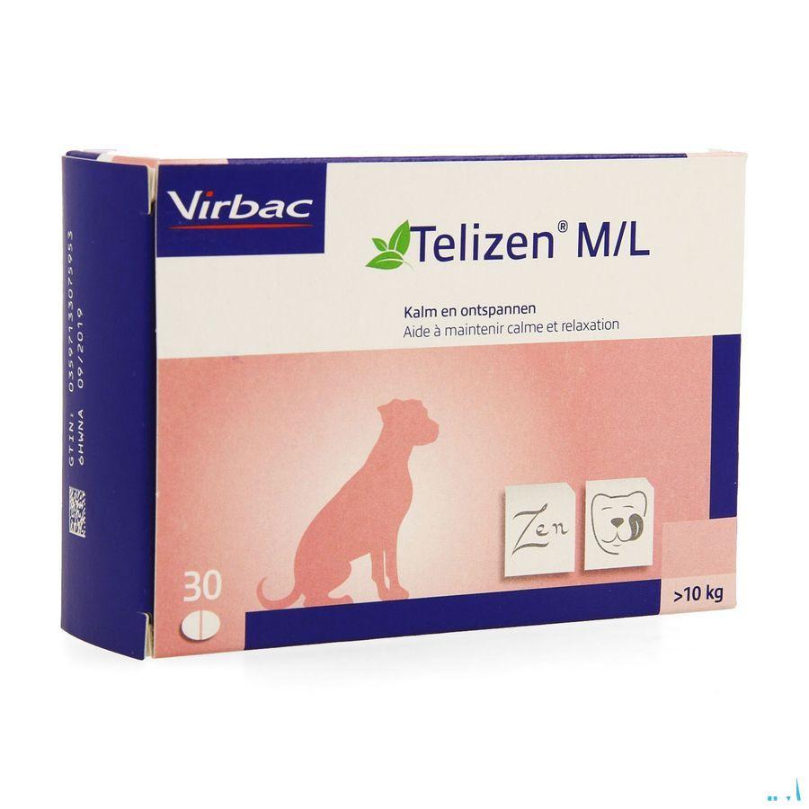 Telizen M & L Hond-Kat Comp 30 x 100 mg