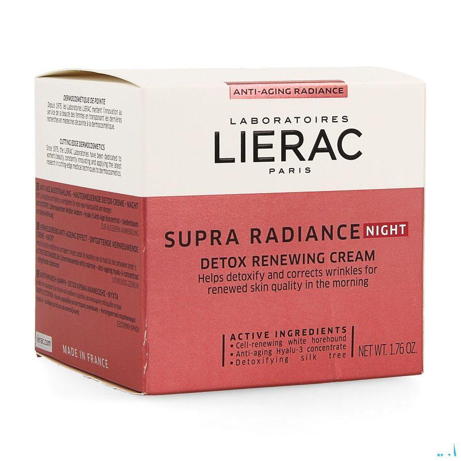 Lierac Supra Radiance Creme Nuit Pot 50 ml