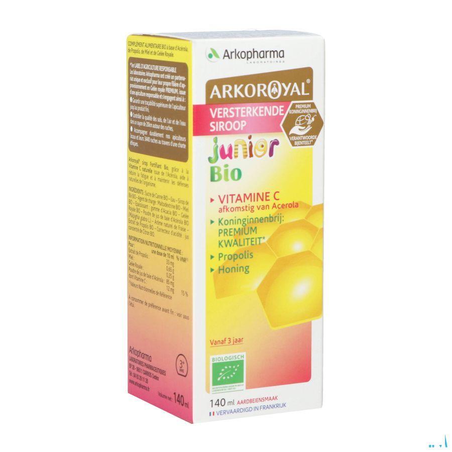 Arkoroyal Versterkende Siroop Junior Bio Fl 140 ml  -  Arkopharma