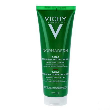 Vichy Normaderm Reiniging 3in1 Gel 125 ml  -  Vichy
