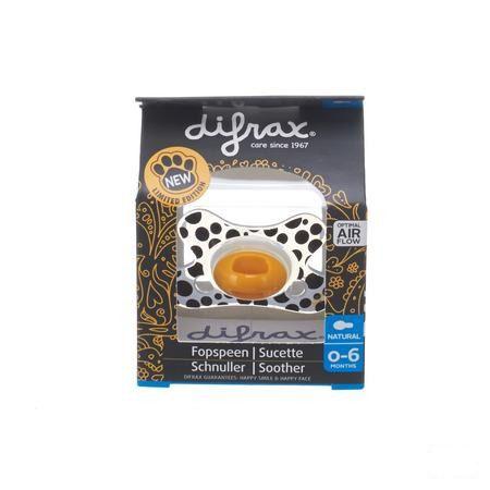 Difrax Fopspeen Natural 0-6 Special Edition  -  Difrax