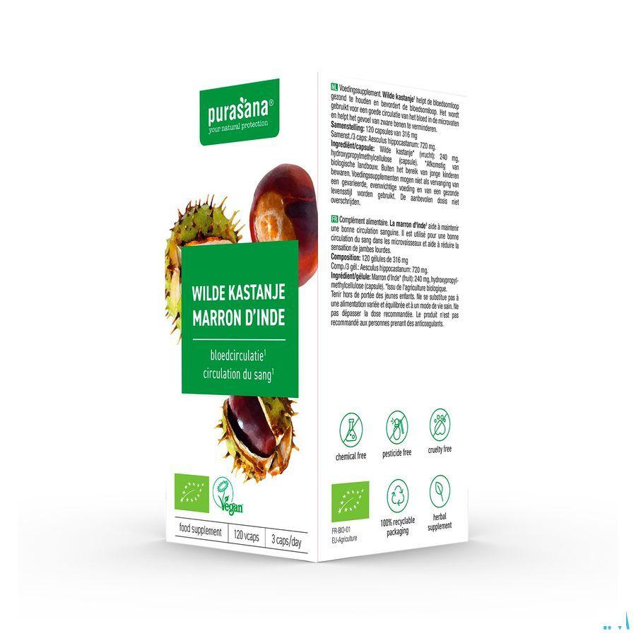 Wilde Kastanje Bio Capsule 120x240 mg