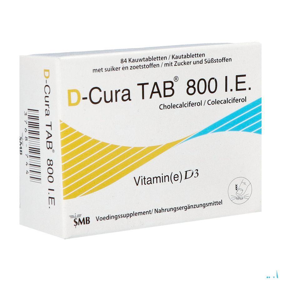 D-cura Tab 800 Comprimes A Croquer 84