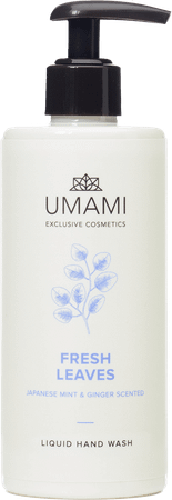 Umami Fresh Leaves Menthe Jap&Ging.Savon Main300 ml