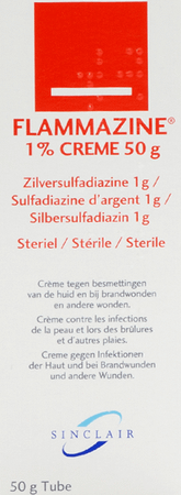 Flammazine 1% Creme 1 X 50 gr