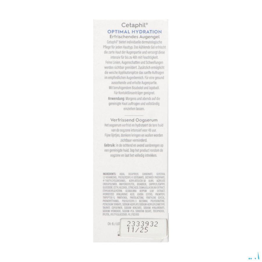Cetaphil Optimal Hydra Gel Rafraichis.Yeux 15ml