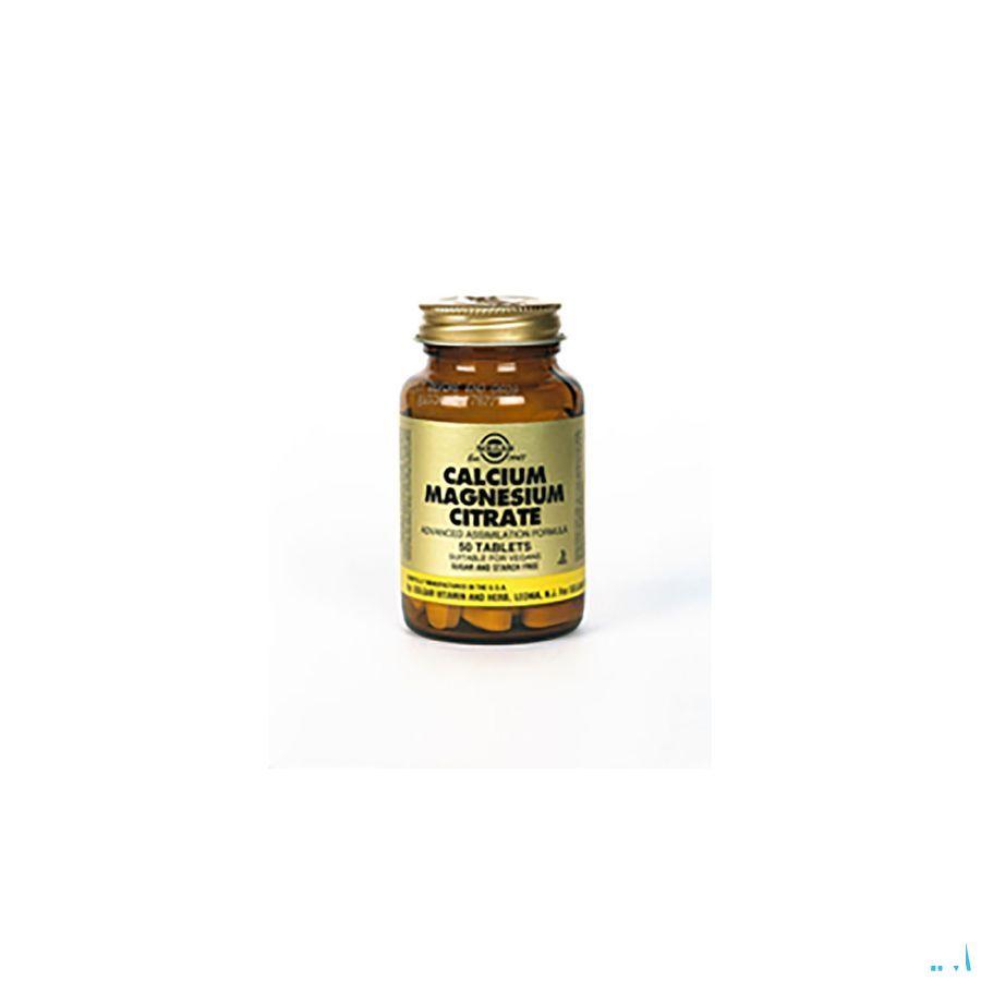 Solgar Calcium Magnesium Citrate Comprimes 250  -  Solgar Vitamins