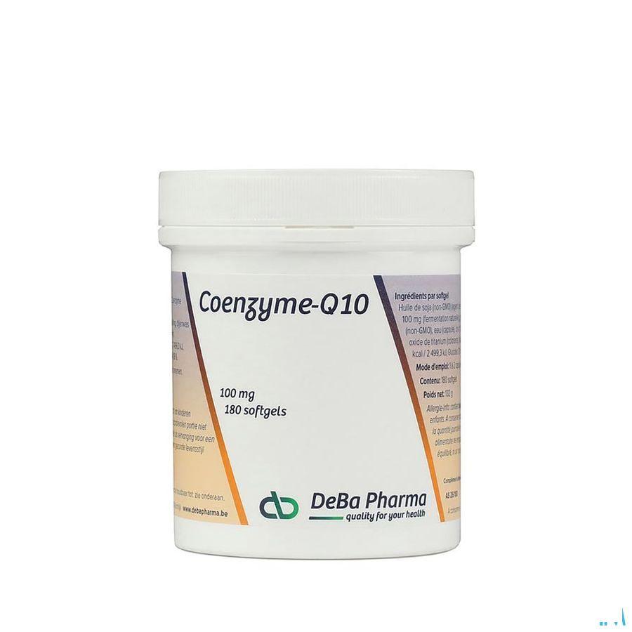 Q10 100 mg Softgels 180  -  Deba Pharma