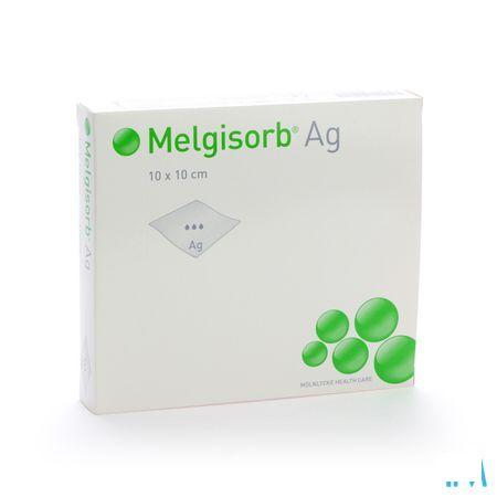 Melgisorb Ag Kompres Steriel 10x10cm 10 256100  -  Molnlycke Healthcare