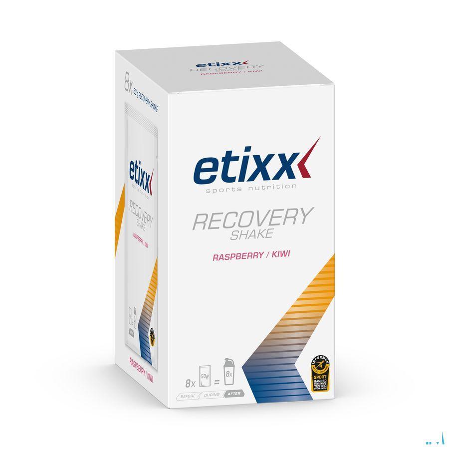 Etixx Recovery Shake Raspberry-Kiwi Pdr 8 x 50 gr