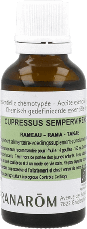 Italiaanse Cipres Ess Olie 30  ml Nf Pranarom  -  Pranarom