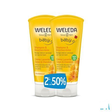 Weleda Calendula Shampoo & Douchecreme Duo 2x200 ml  -  Weleda