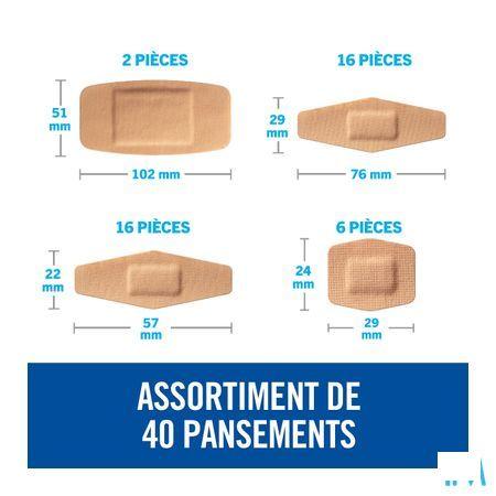 Nexcare 3M Duo Pansement Assortiment 40  -  3M