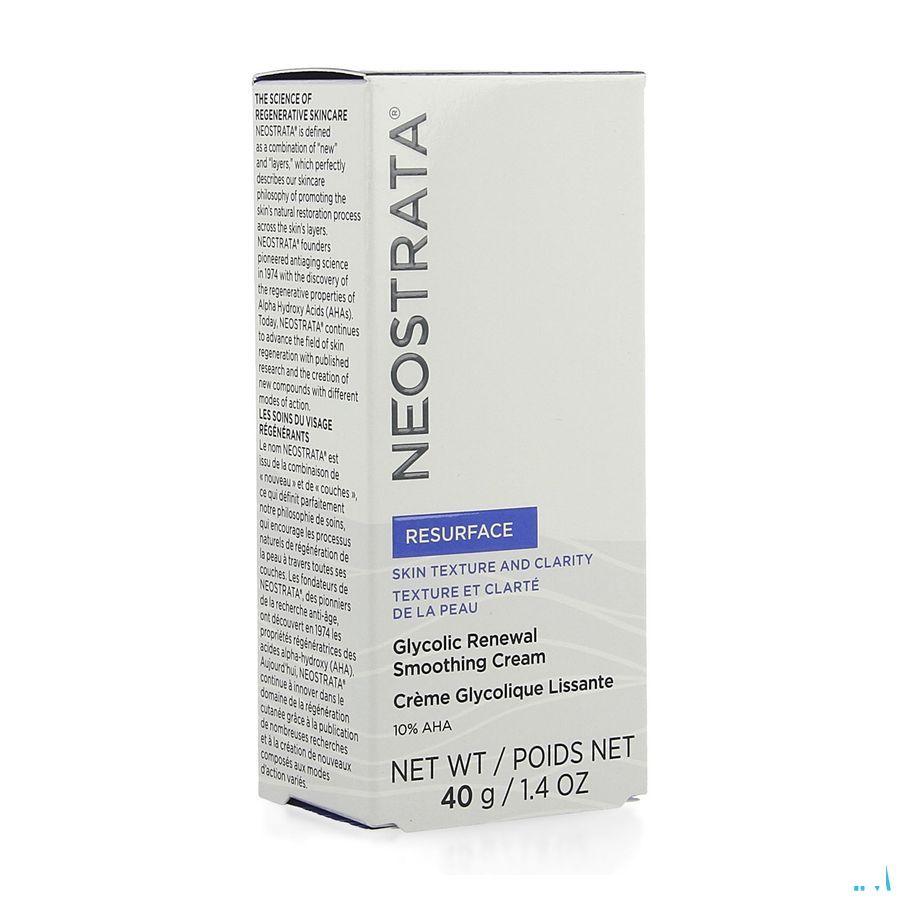 Neostrata Glycolic Renewal Smoothing Cr Tube 40 g