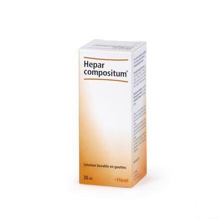 Hepar Compositum Drinkbare Oplossing Druppels 30 ml  -  Heel