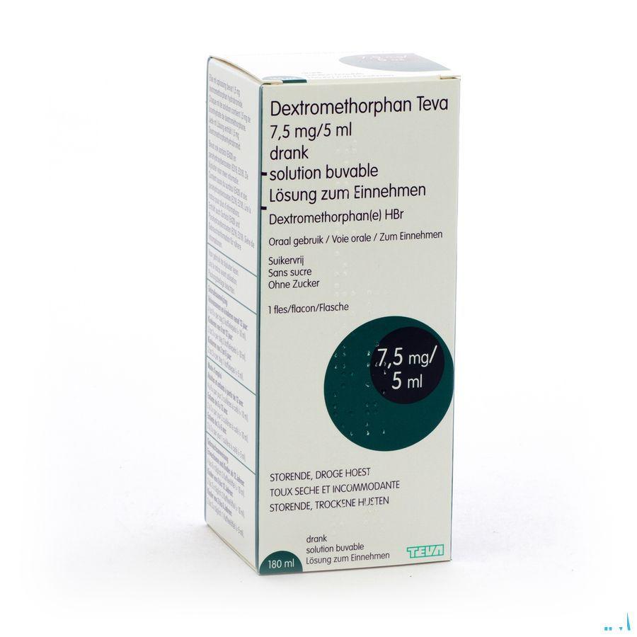 Dextromethorphan Teva Oplossing Per Os 180 ml