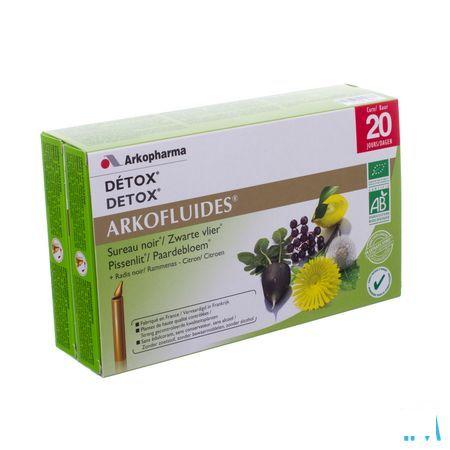 Arkofluide Detox Bio Unicadoses 20 2622074  -  Arkopharma