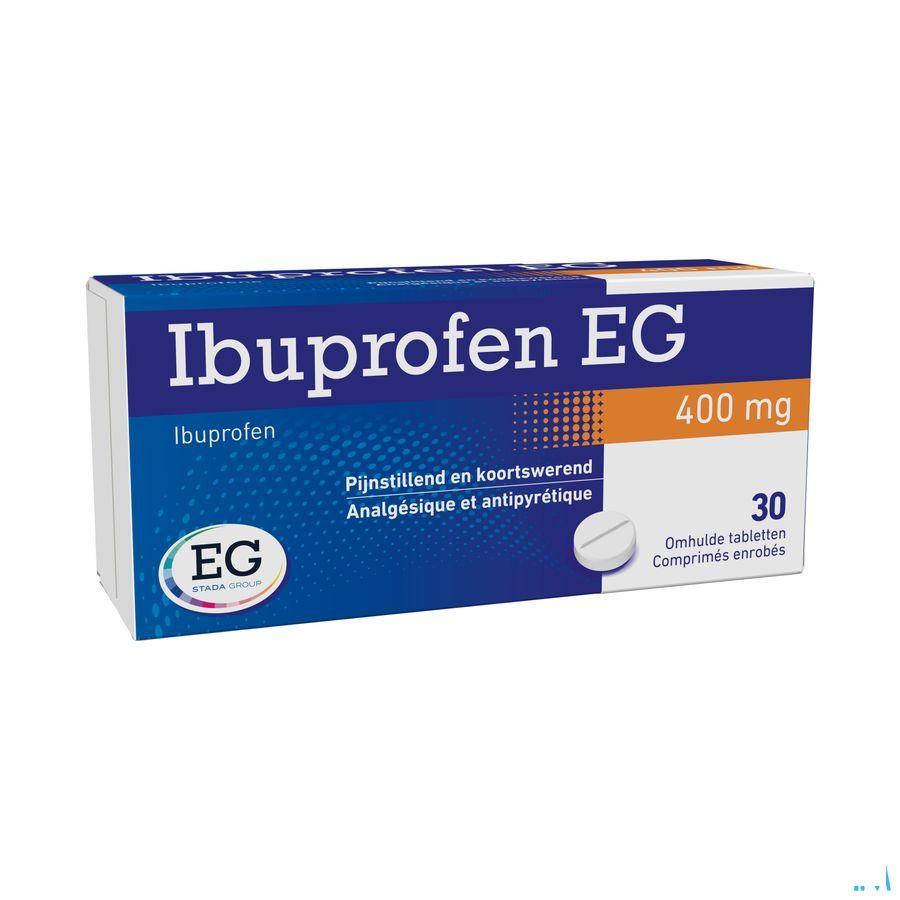 Ibuprofen EG 400 mg Filmomhulde Tabletten 30 X 400 mg  -  EG