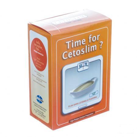 Cetoslim Flan Vanille Pdr Zakje 6