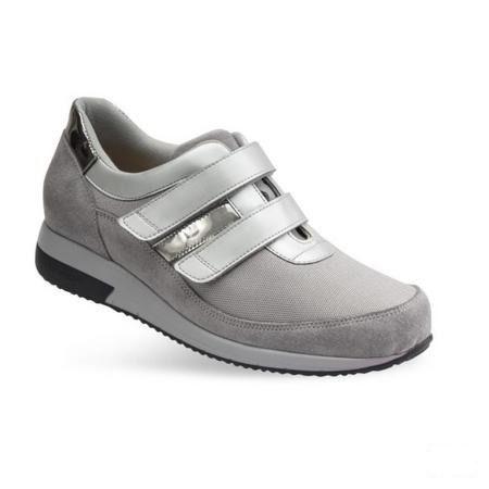 Podartis Adelle Schoen Dame Velcro Zilver 38