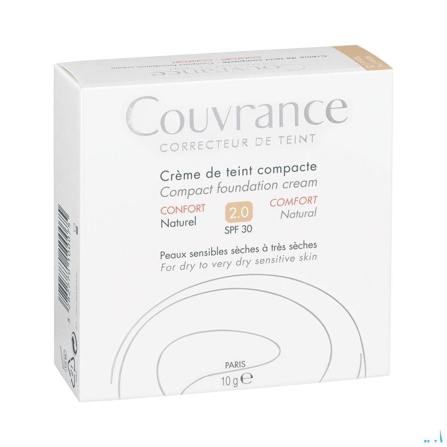 Avene Couvrance Creme Teint Tabletten 02 Naturel Conf.10 gr  -  Avene